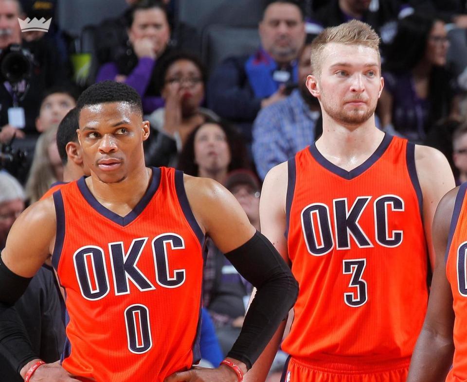 都以为威少, 沃尔等球员, 上赛季加盟